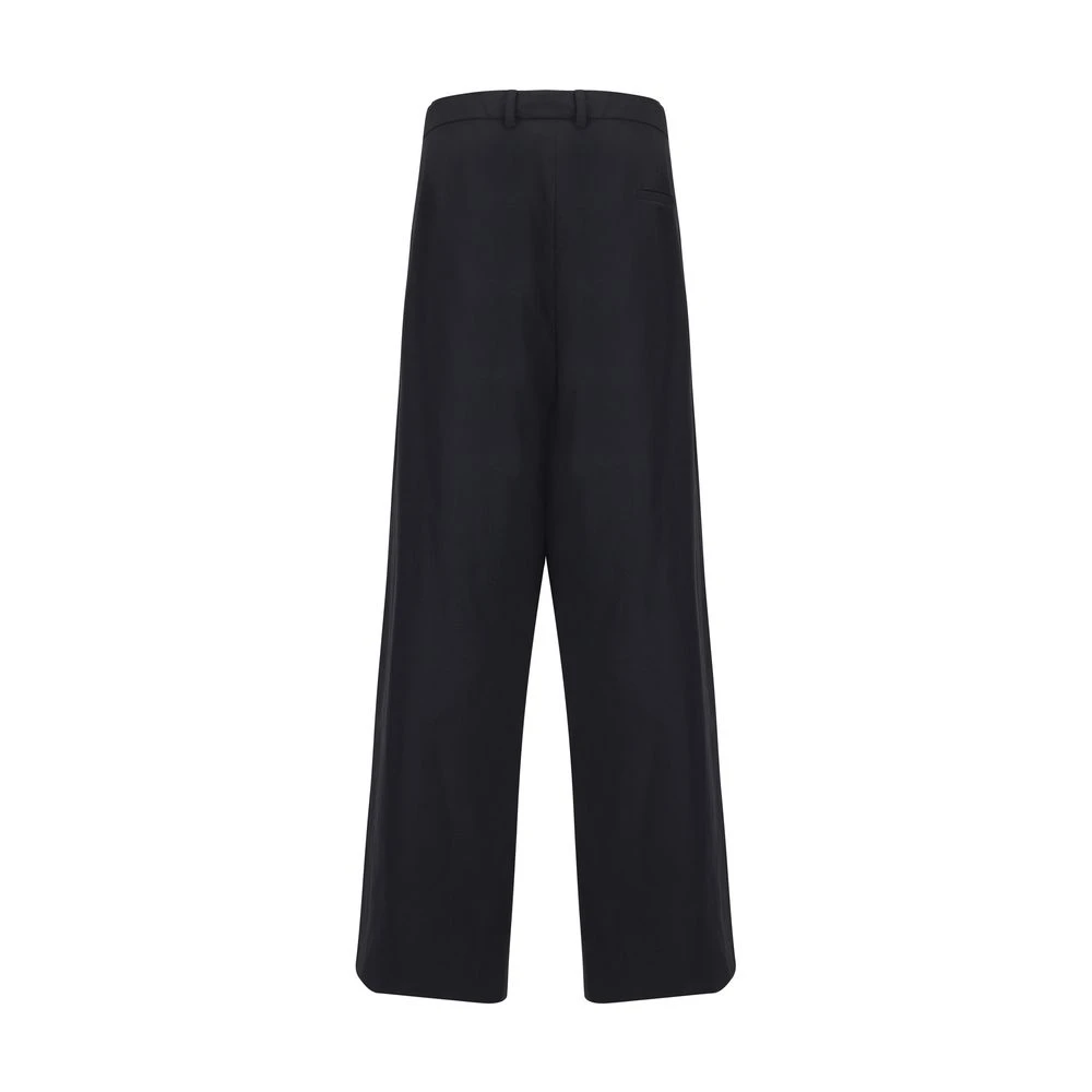 Balenciaga Ruime Broek met Oversized Pasvorm Black Heren