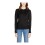 pull-noir-col-rond-tricote