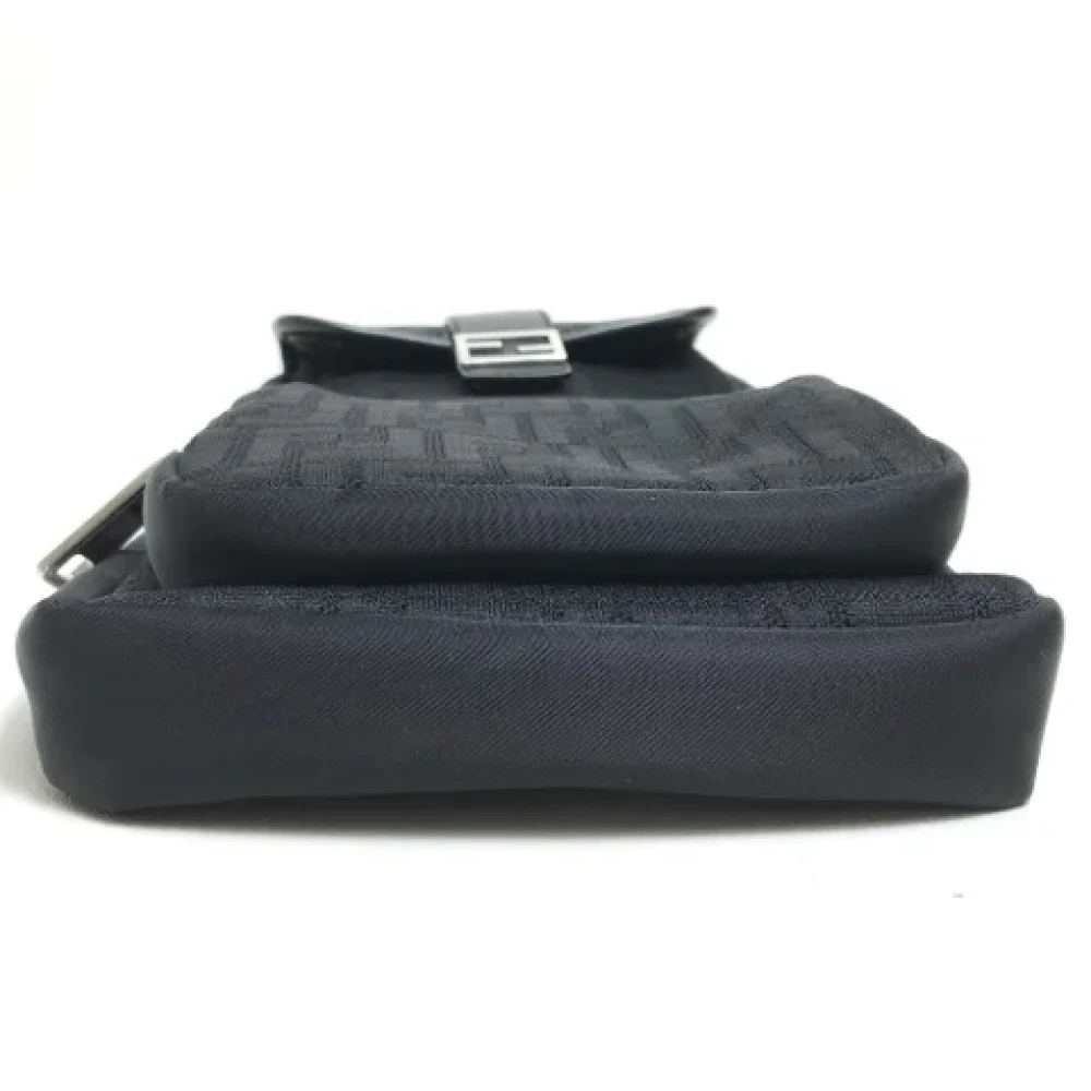 Fendi Vintage Pre-owned Canvas fendi-bags Black Heren