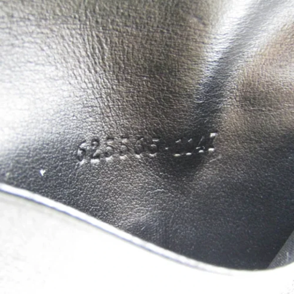 Gucci Vintage Pre-owned Leather wallets Black Dames