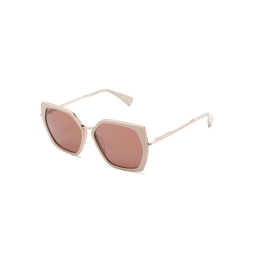 Max Mara White Sunglasses, Female, 56 Mm, Miller-5 Sunglasses