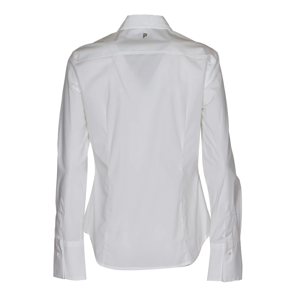 Dondup Stijlvolle Overhemden Collectie White Dames