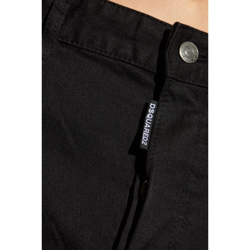 Dsquared2 Cargo style jeans Black Heren