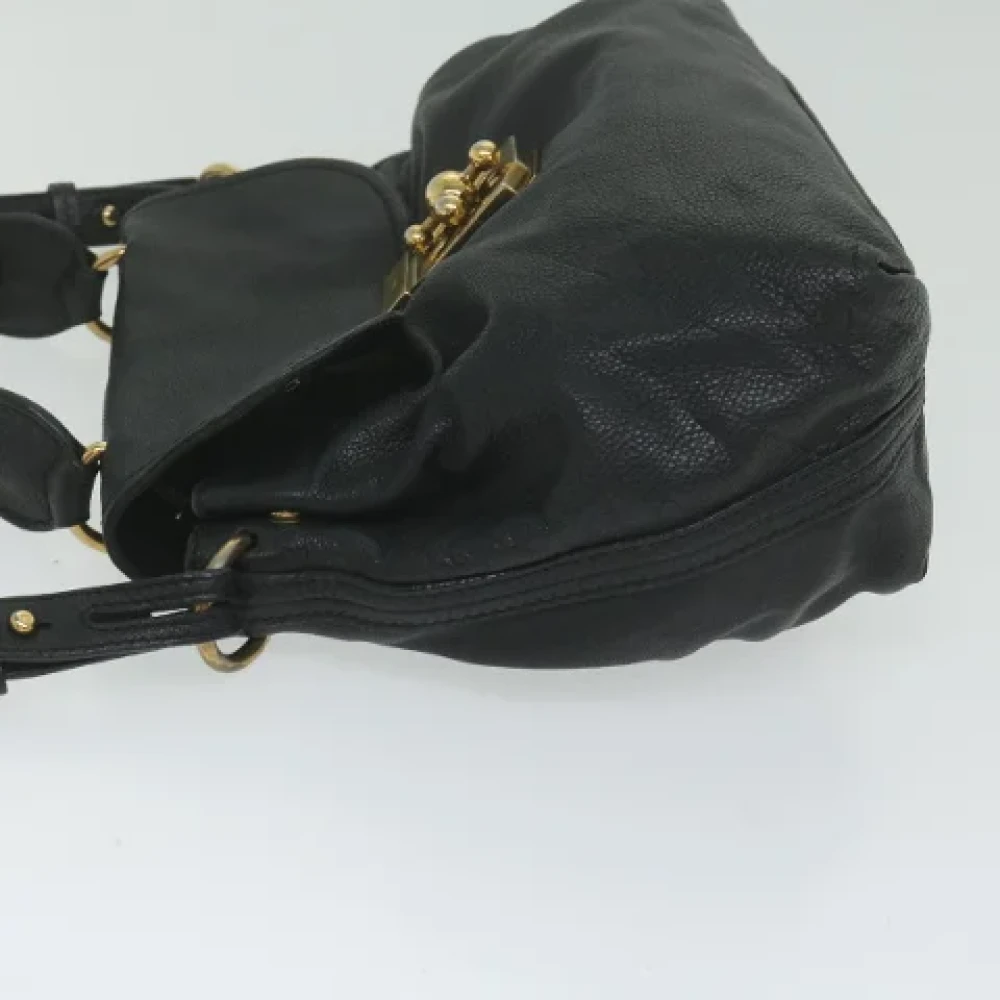 Chloé Pre-owned Leather handbags Black Dames