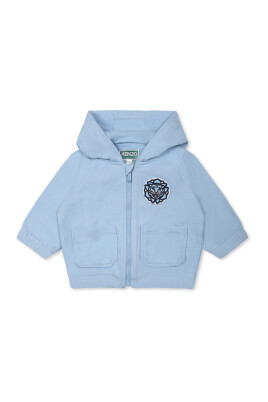 sweat-shirt-a-capuche-tigre-bleu