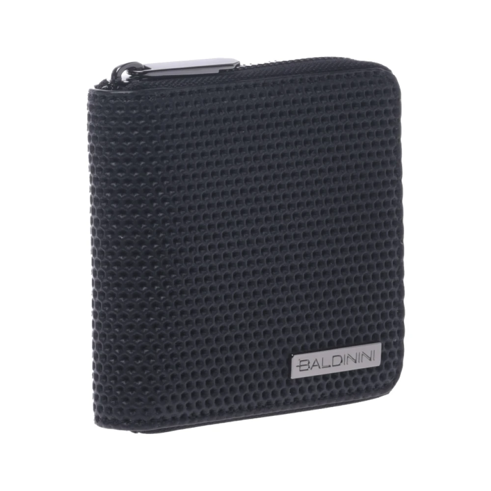 Baldinini Portemonnee met Rits Black Heren