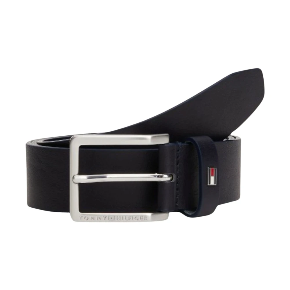 Tommy Hilfiger Leren riem Oliver Extended 3 5 cm met klassieke metalen gesp