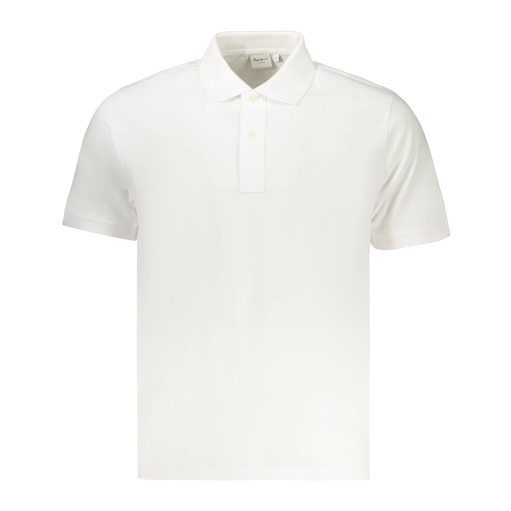 Pepe Jeans Men's White Oscar Polo Shirt - Polo Shirts - M - Tops