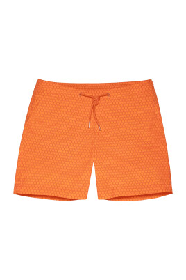 hexagon-orange-bulldog-swim-shorts