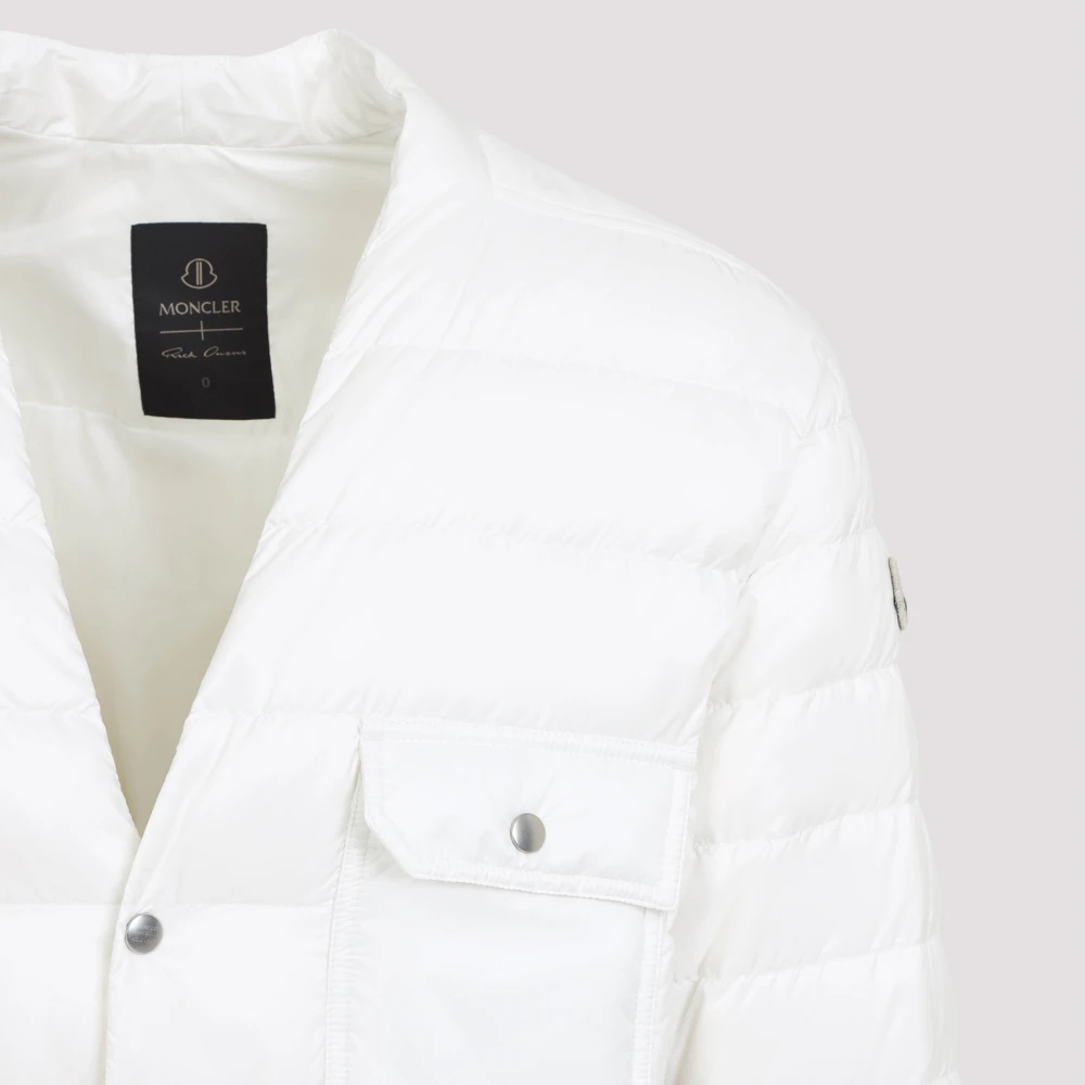 Moncler Rick Owens Overhemd White Dames