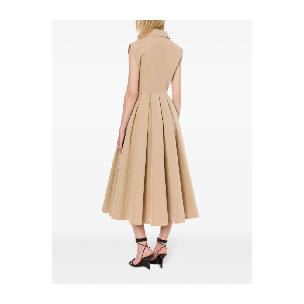 Philosophy di Lorenzo Serafini Beige Jurk Elegant Comfortabel Gelegenheid Beige Dames