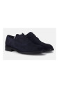chaussure-en-daim-bleu
