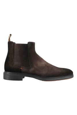 Mörkbrun Mocka Ankelboot