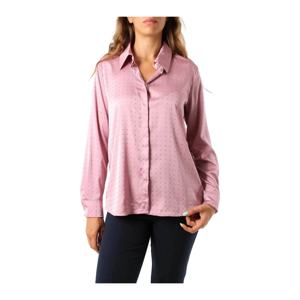 Emme Di Marella Women's Pink Elegant Shirt