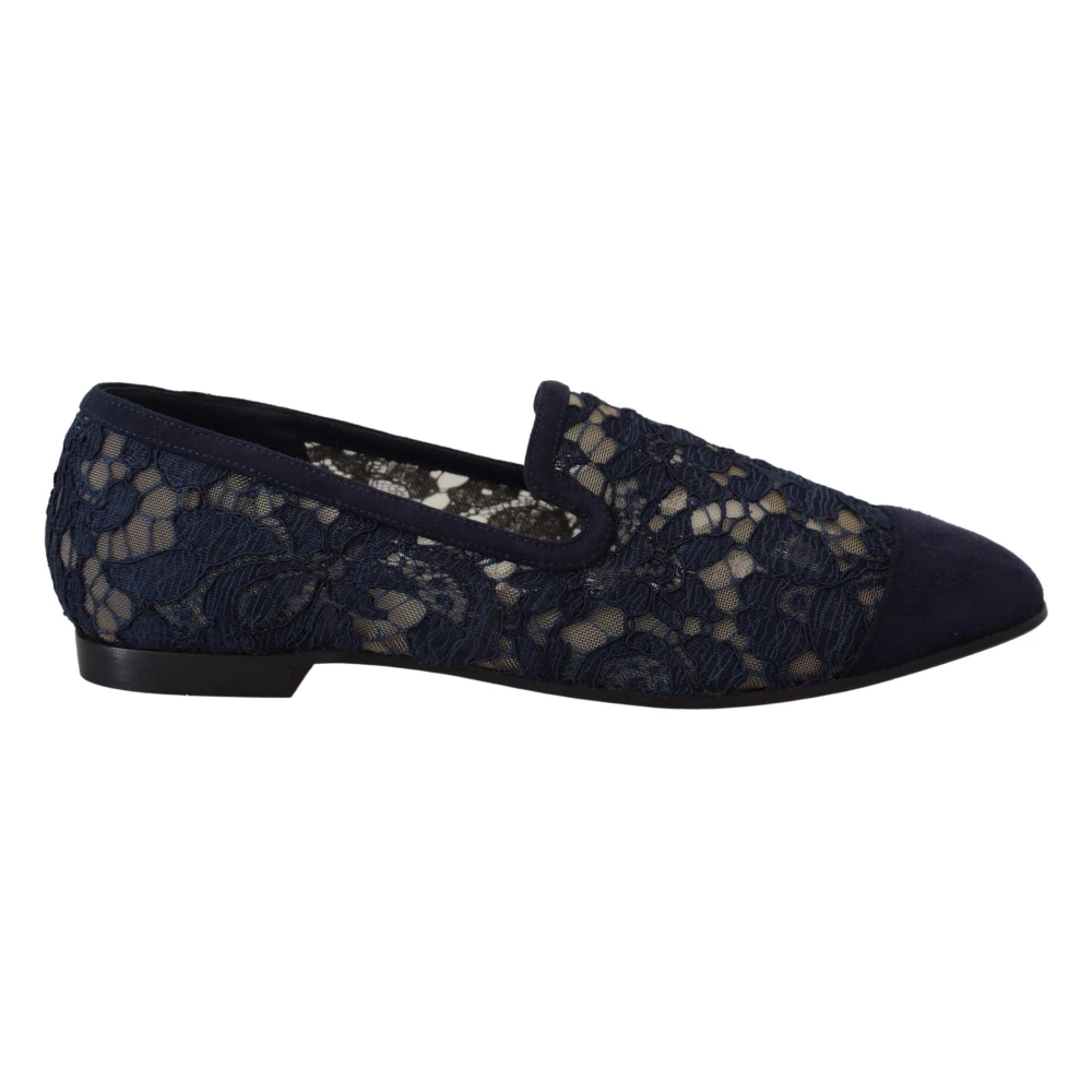 Dolce & Gabbana Donna Blu - Splendide Mocassini - Shoes - 38 1/2 Eu