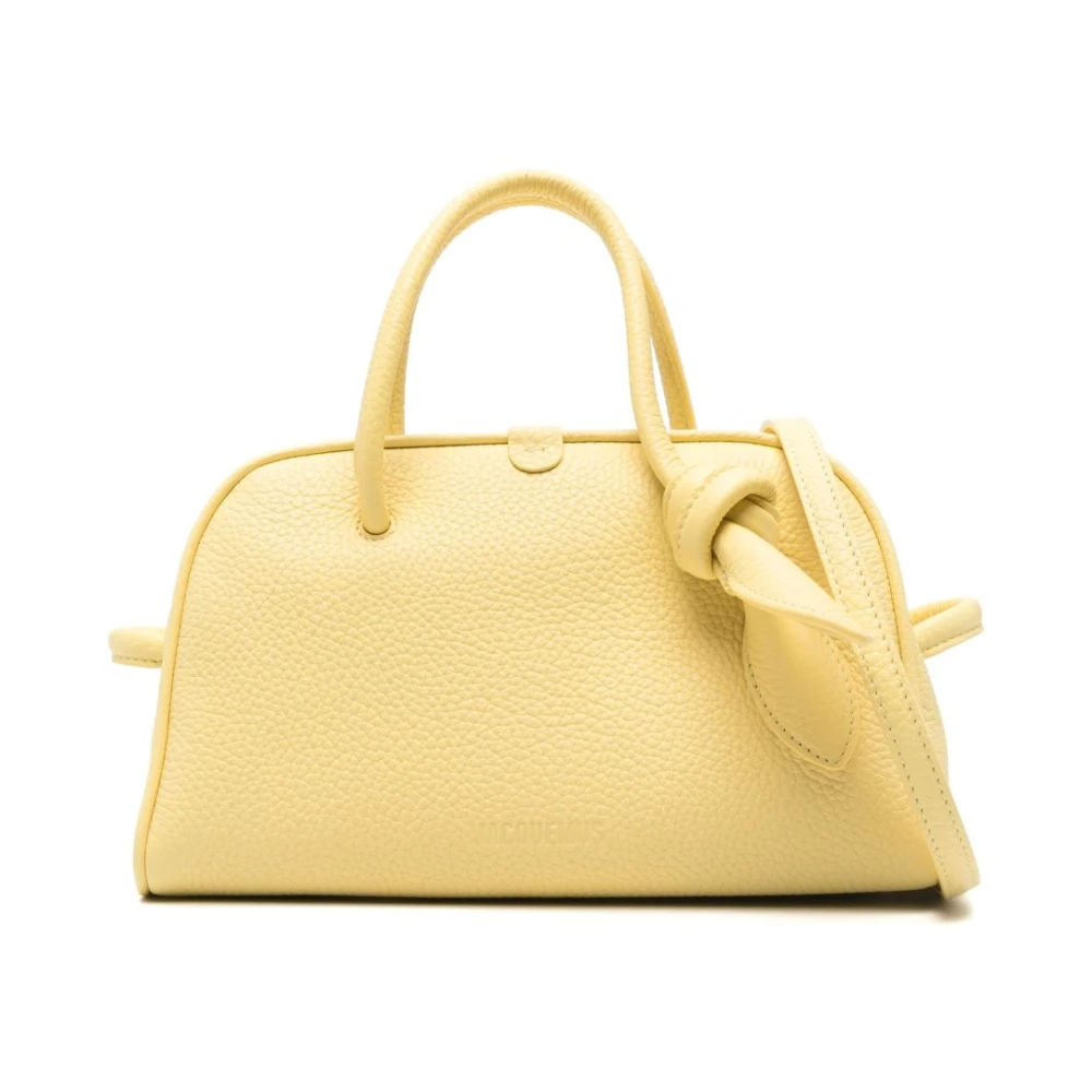 Jacquemus Gele Toprits Handtas Yellow Dames