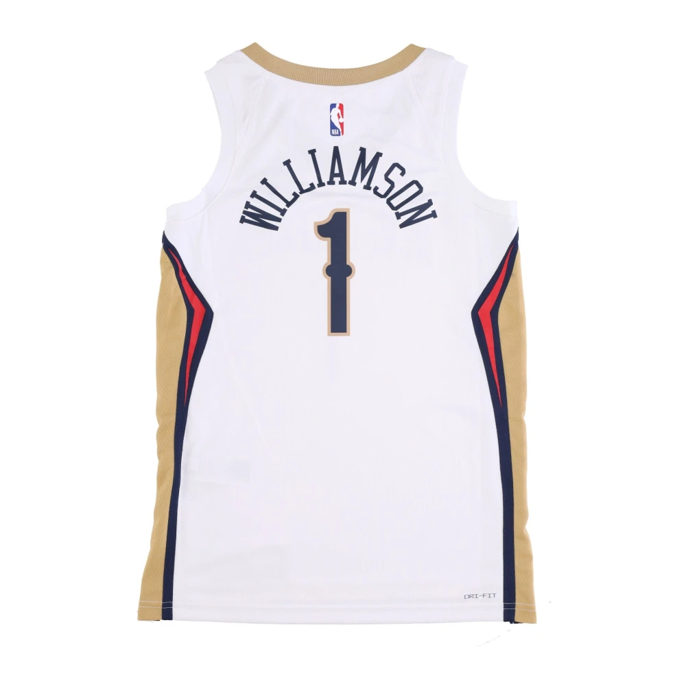 Nike Zion Williamson Basketball Tank Top 2022 23 White Heren