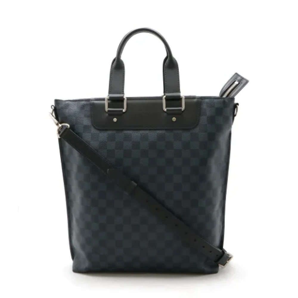 Louis Vuitton Vintage Pre-owned Plastic handbags Black Dames
