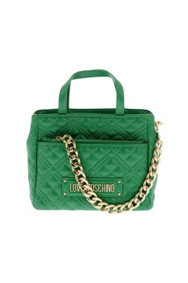 sac-a-main-matelasse-vert-a-chaine