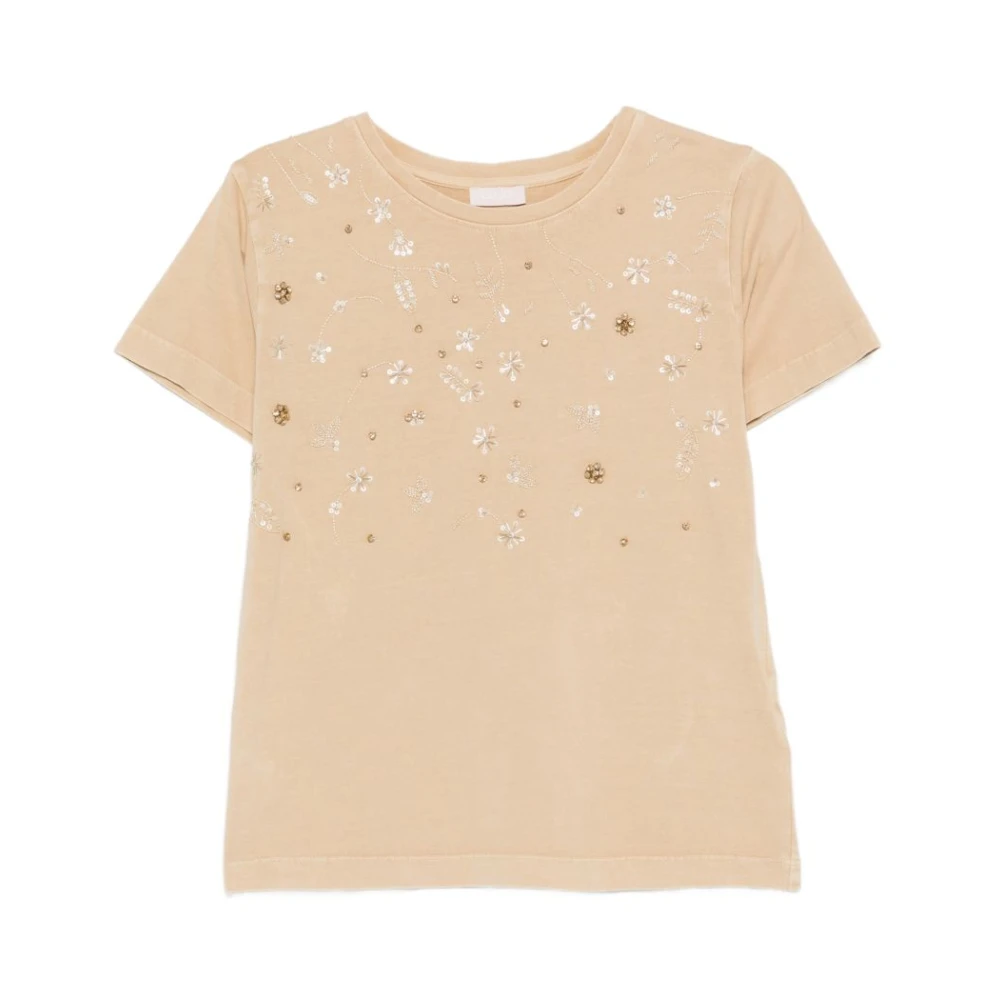 Liu Jo Donna Beige Top, L, New,