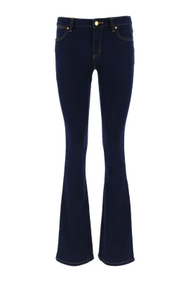 Mellanhöga utsvängda jeans