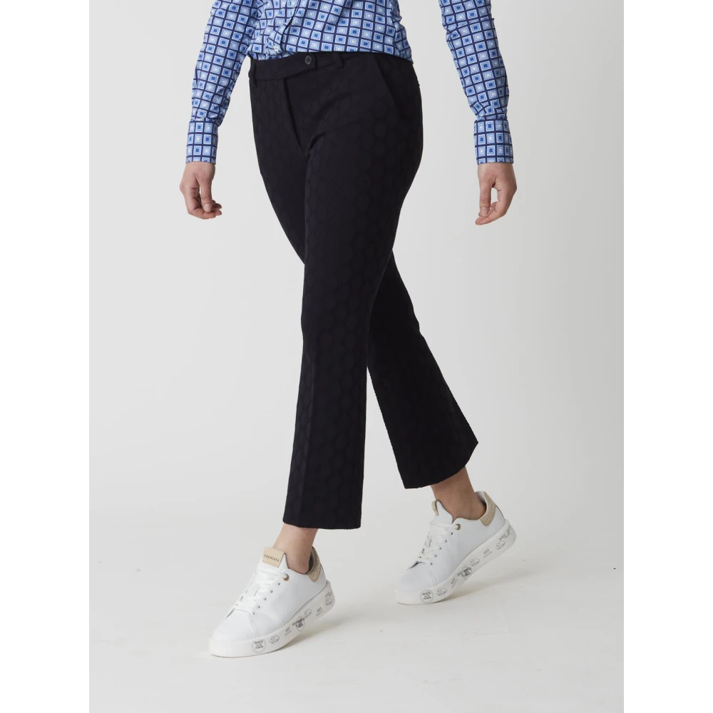 Via Masini 80 Stijlvolle Broek Blue Dames