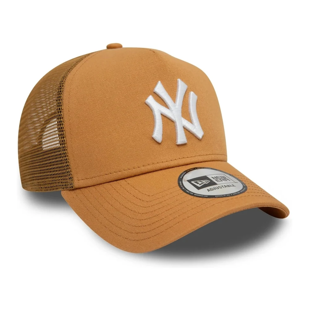 new era Yankees League Trucker Pet Brown Heren