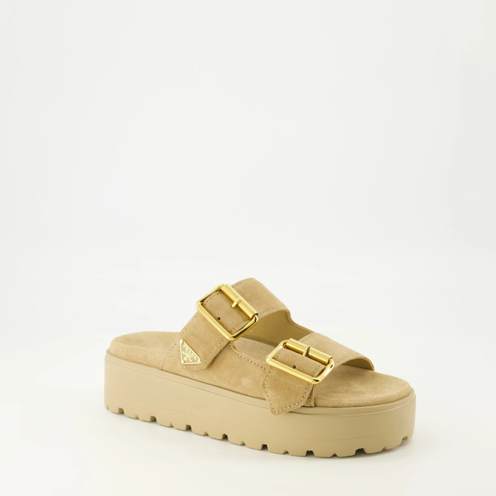Prada Platform Mules