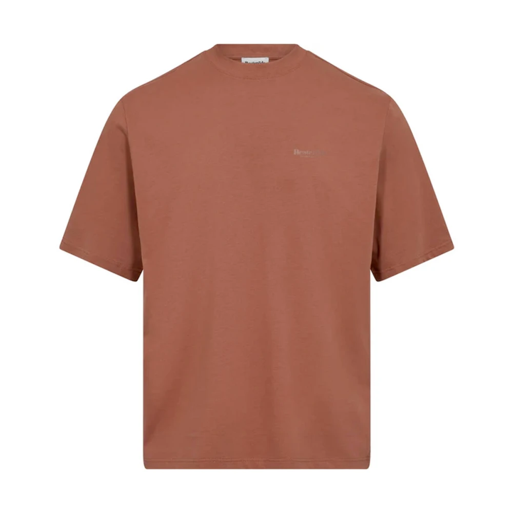 Resteröds T-shirt korte mouw 77003-2 Brown Heren