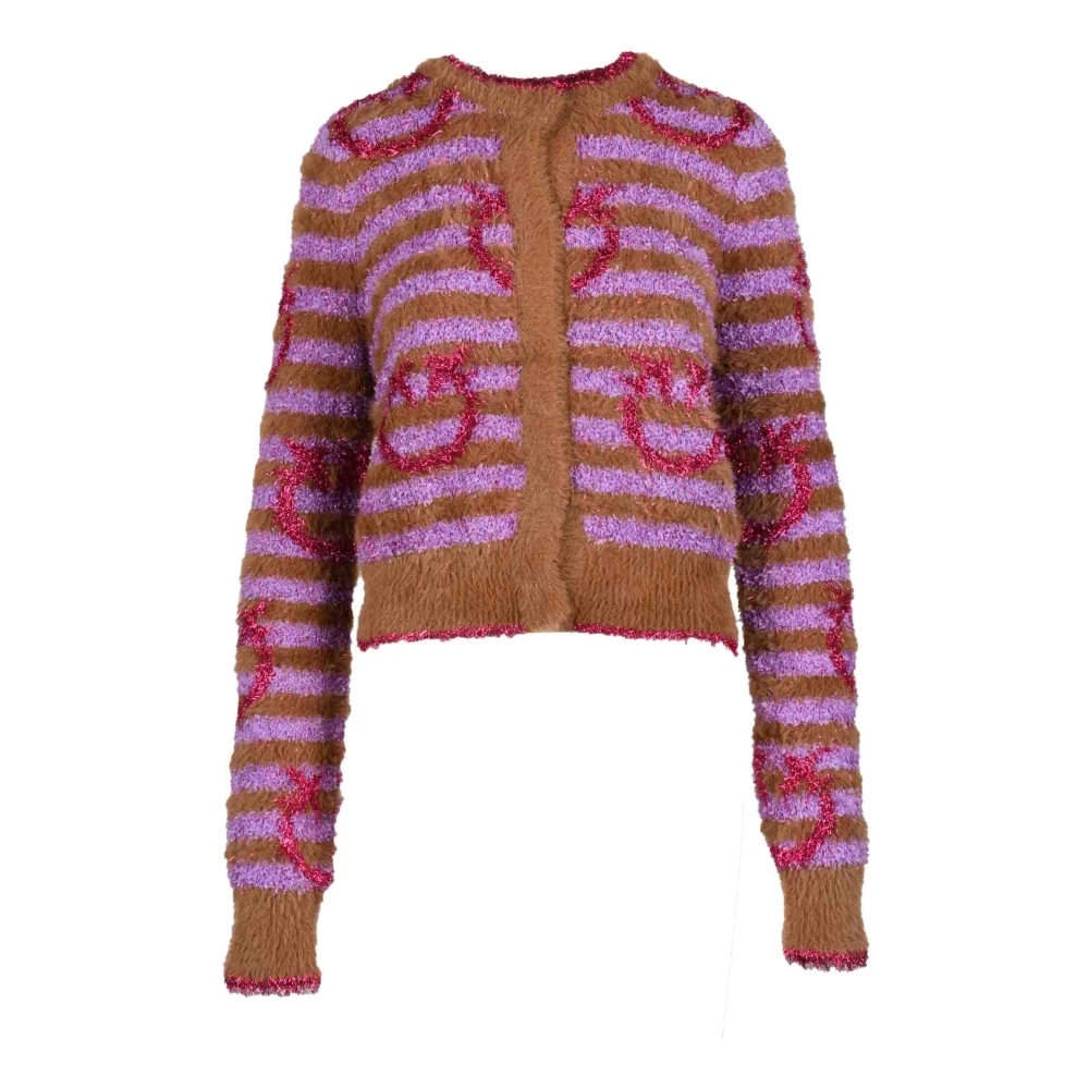 Pinko Stijlvolle Cardigan in Polyamide Multicolor Dames