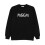 pull-noir-a-col-rond-et-imprime-graphique