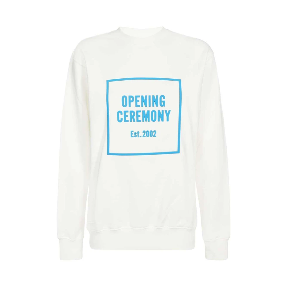 Opening Ceremony Logo Print Sweatshirt White Dames