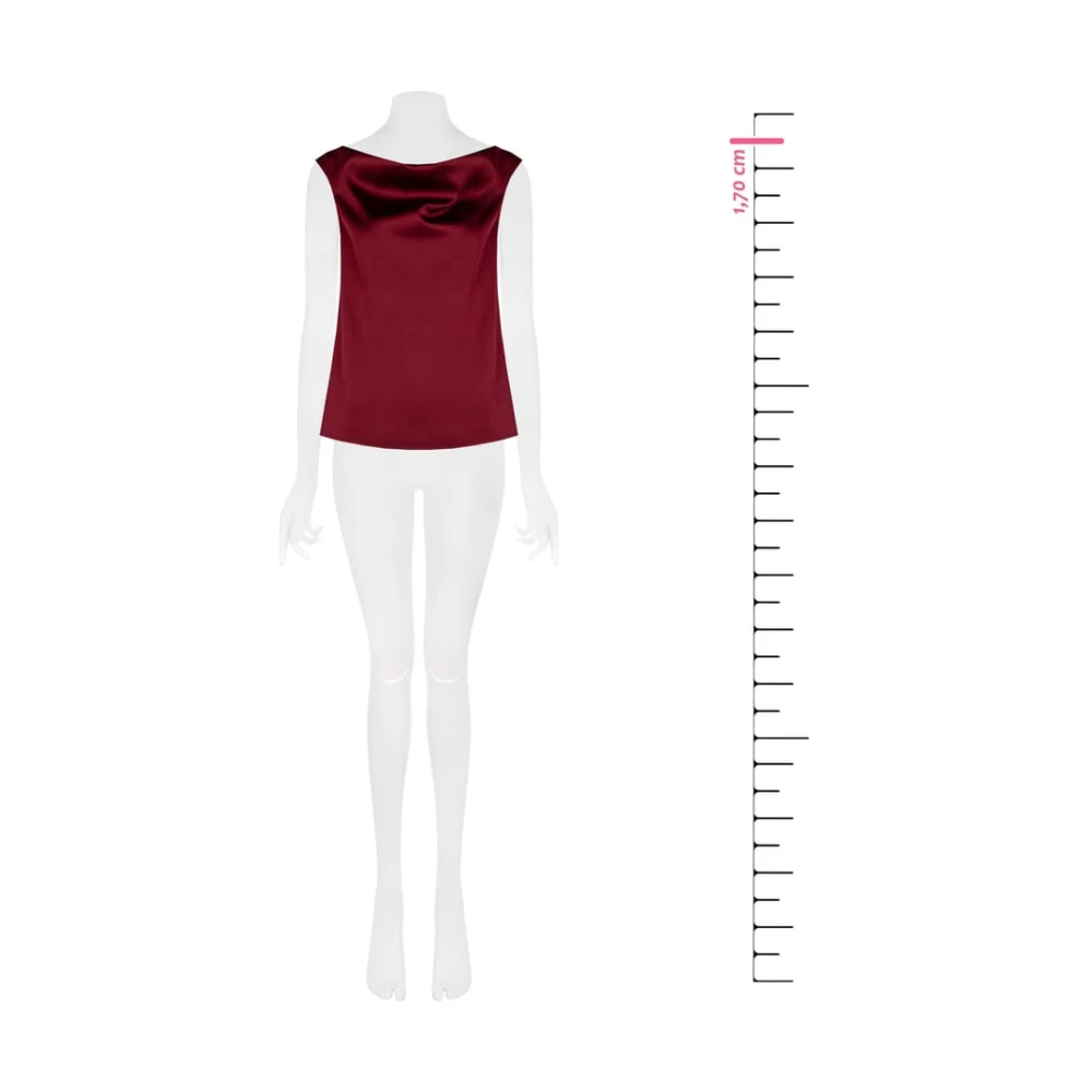 RINASCIMENTO Renaissance Top Cfc0121532003 Red Dames