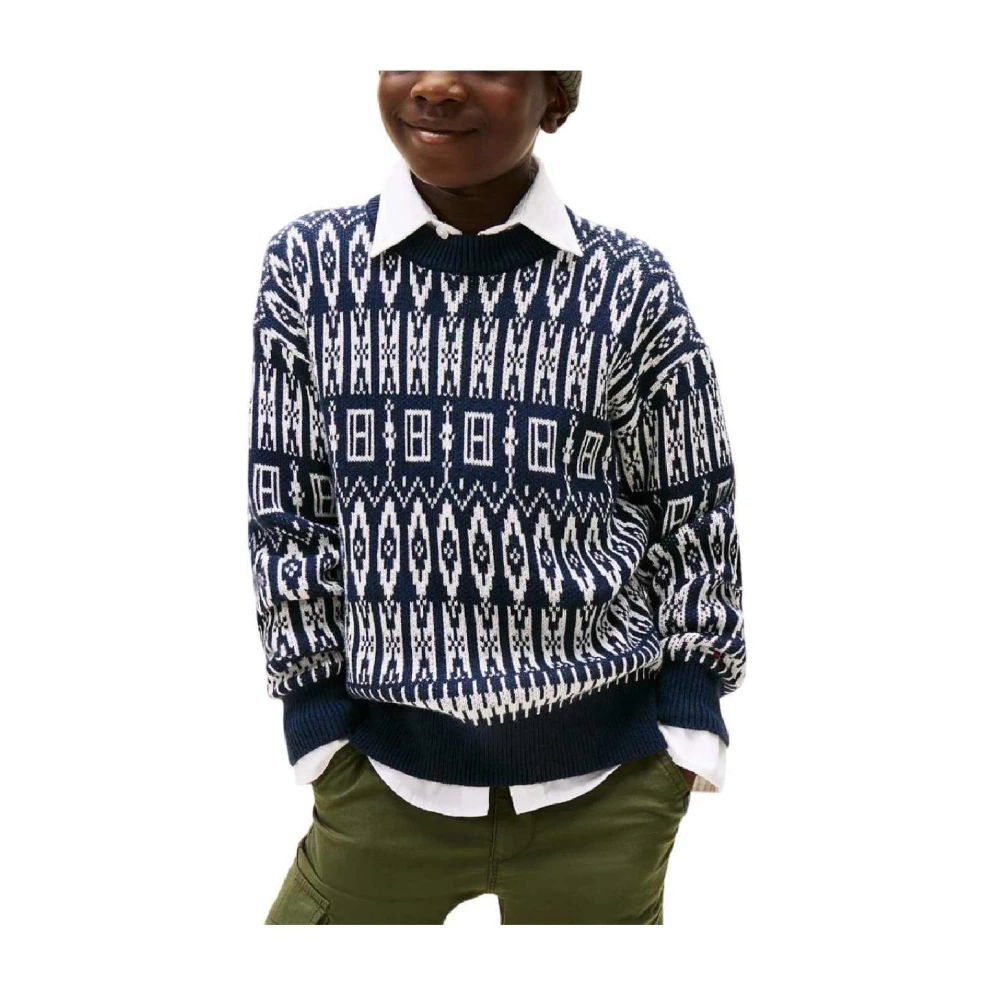 Tommy Hilfiger Boys Fairisle Jersey For Kids
