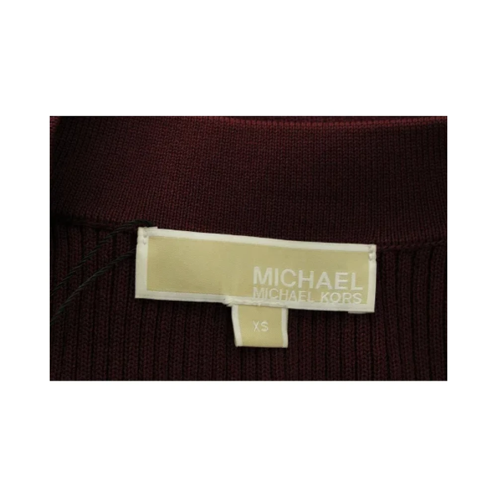Michael Kors Pre-owned Fabric tops Red Dames