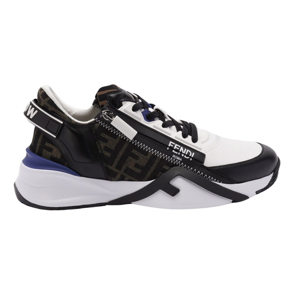 Black Sneakers with Elasticated Laces Fendi Sneakers Miinto