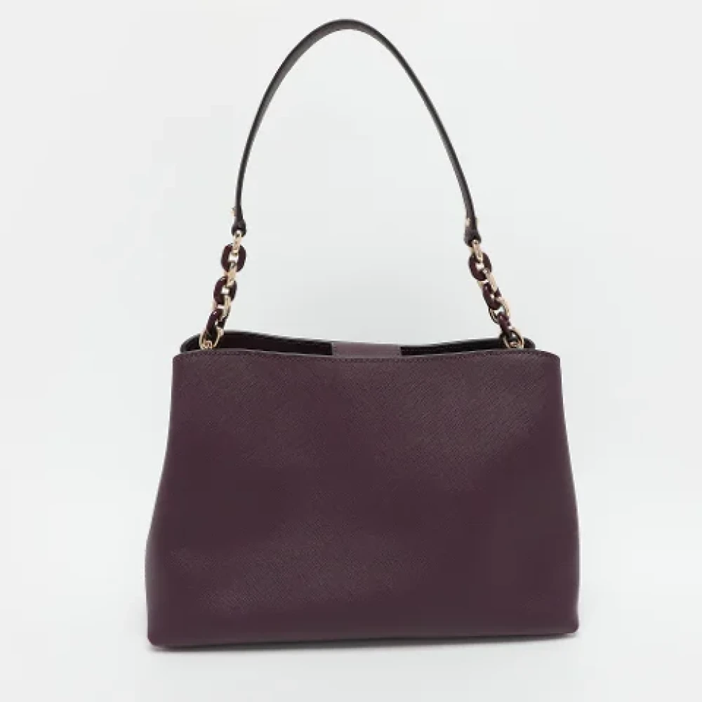 Michael Kors Pre-owned Leather handbags Purple Dames