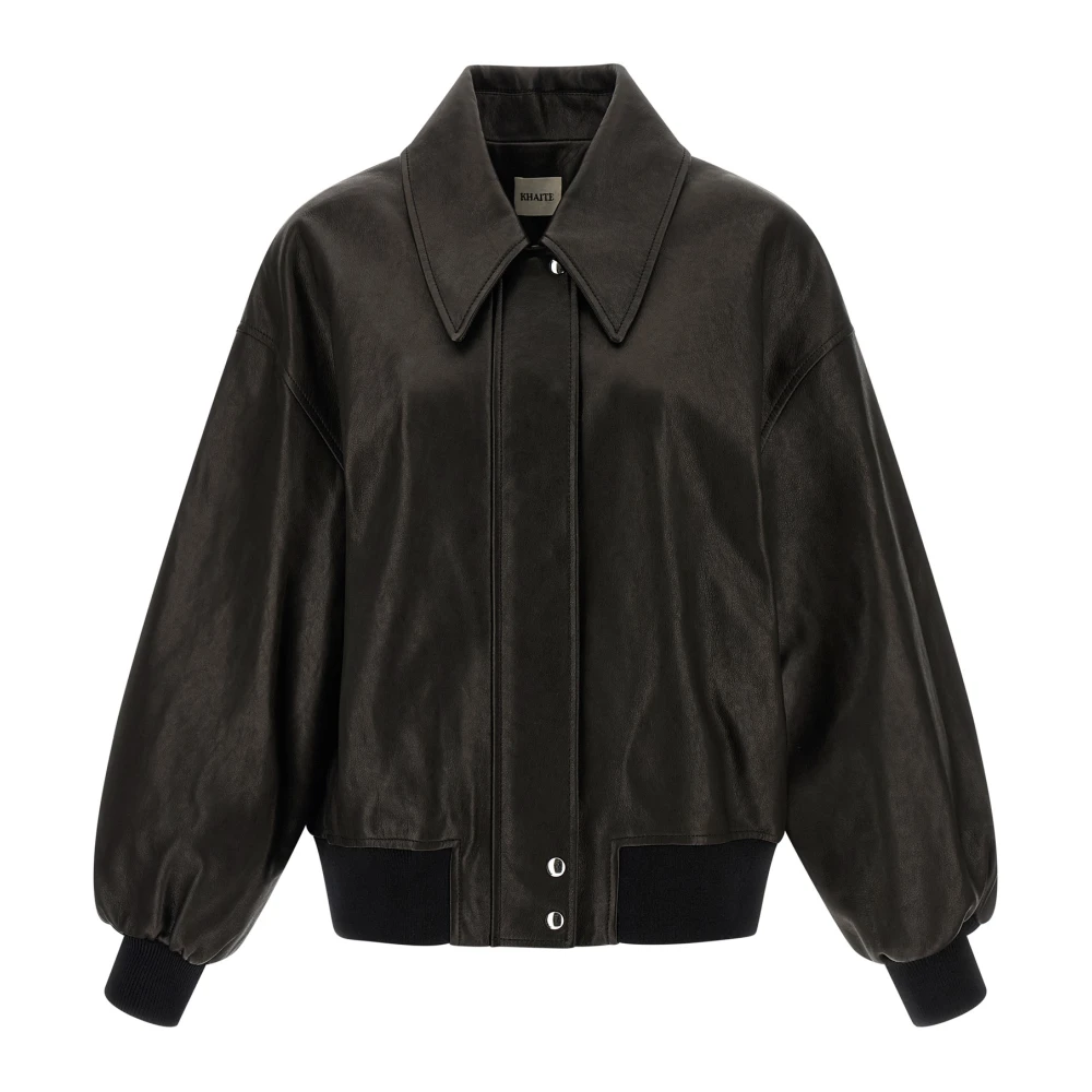Khaite Women's Black Shelman Jacket - Leather Jackets - Xs - Jackets