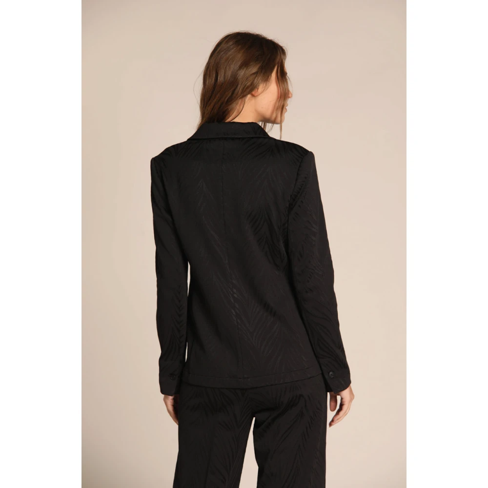 Mason's Helena Damesblazer met Zebra Print Black Dames