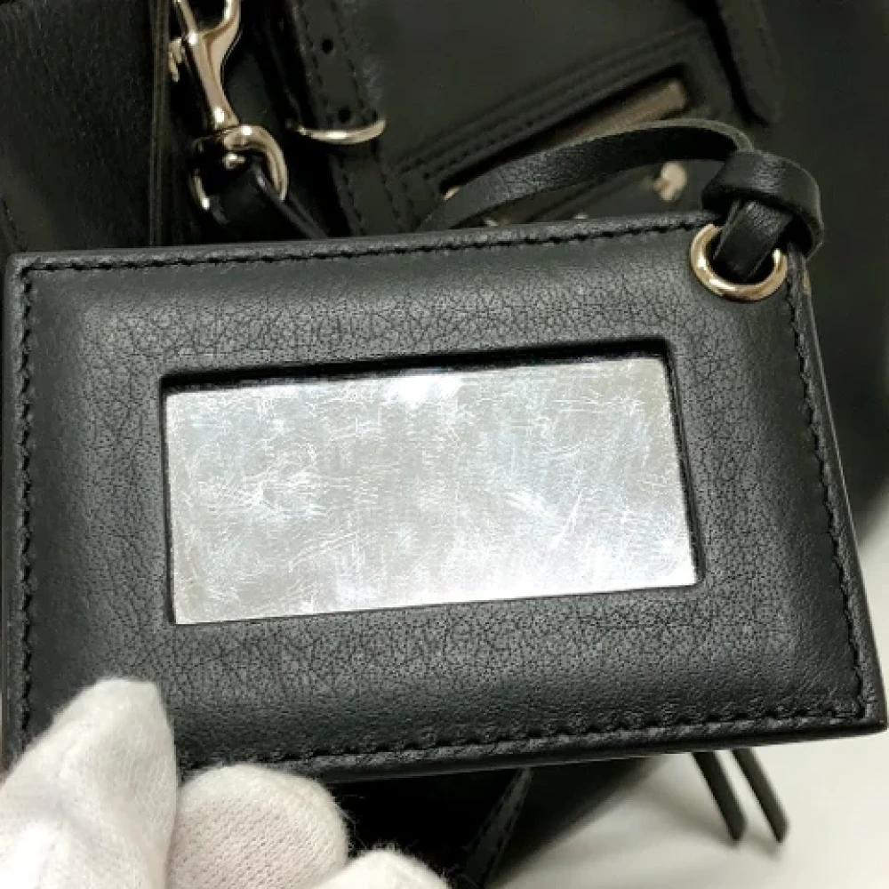 Balenciaga Vintage Pre-owned Leather balenciaga-bags Black Dames