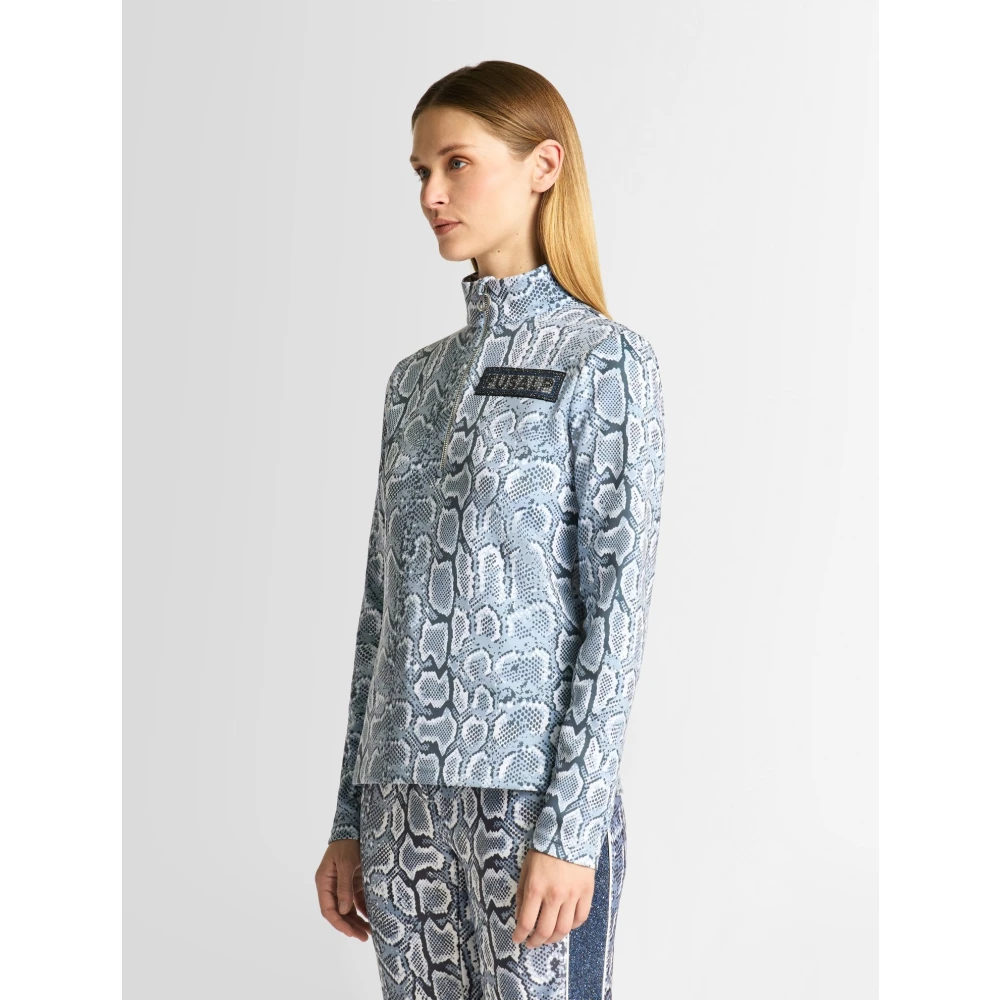 Fusalp Orion Swarovski Thermische Laag Blue Dames
