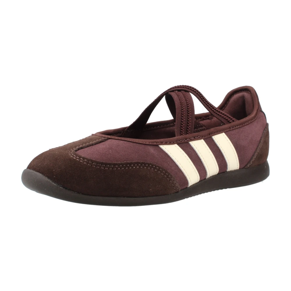Adidas Donna Marrone Barreda Mary Jane - Sneakers - Taglia 37 1/3 - Pelle - Immagine 4