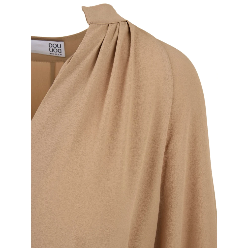 Douuod Woman Pointer Dd11 08 Roze Jurk Beige Dames