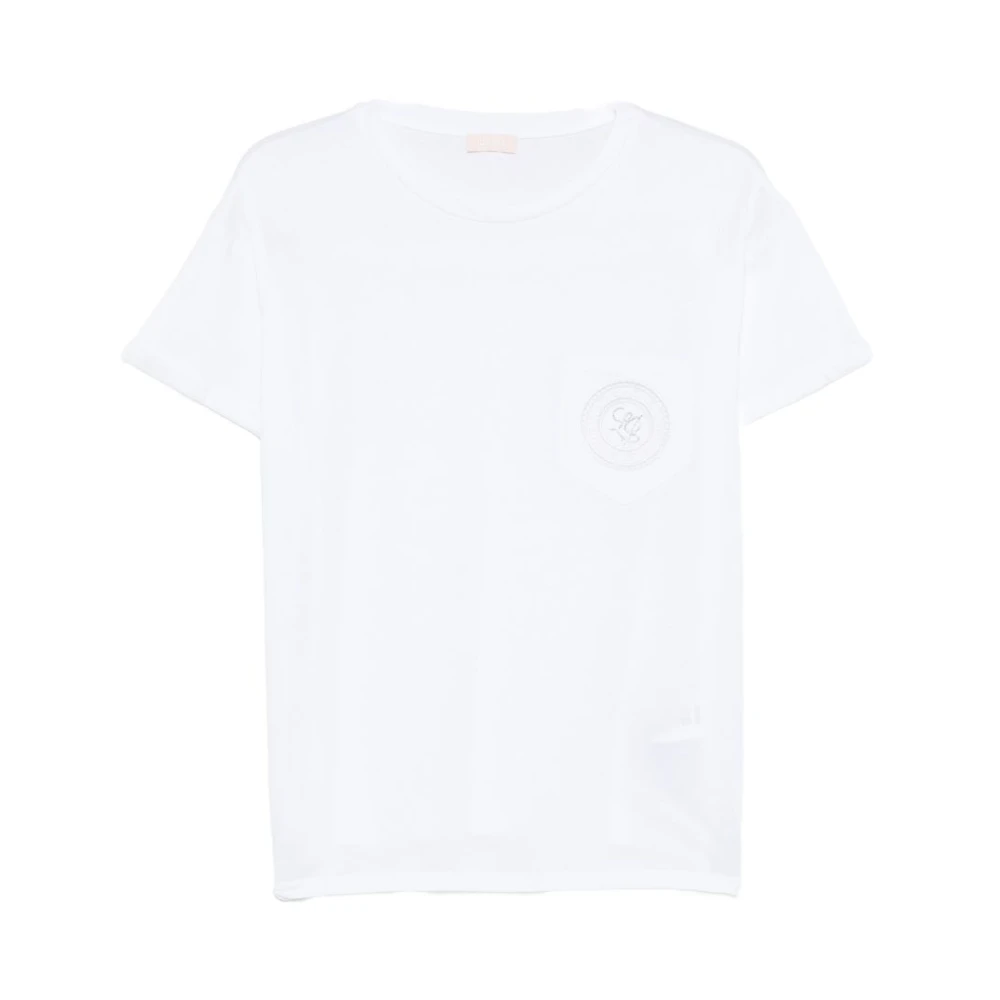 Liu Jo Donna Bianco Top, Xs, New,