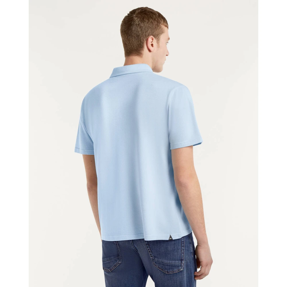 Denham The Jeanmaker Rich Polo Shirt Blue Heren