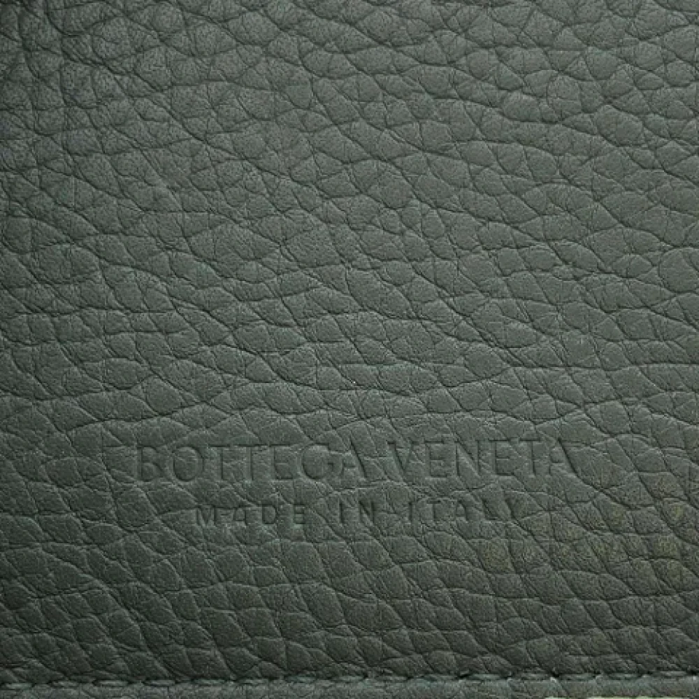 Bottega Veneta Vintage Pre-owned Leather wallets Green Heren