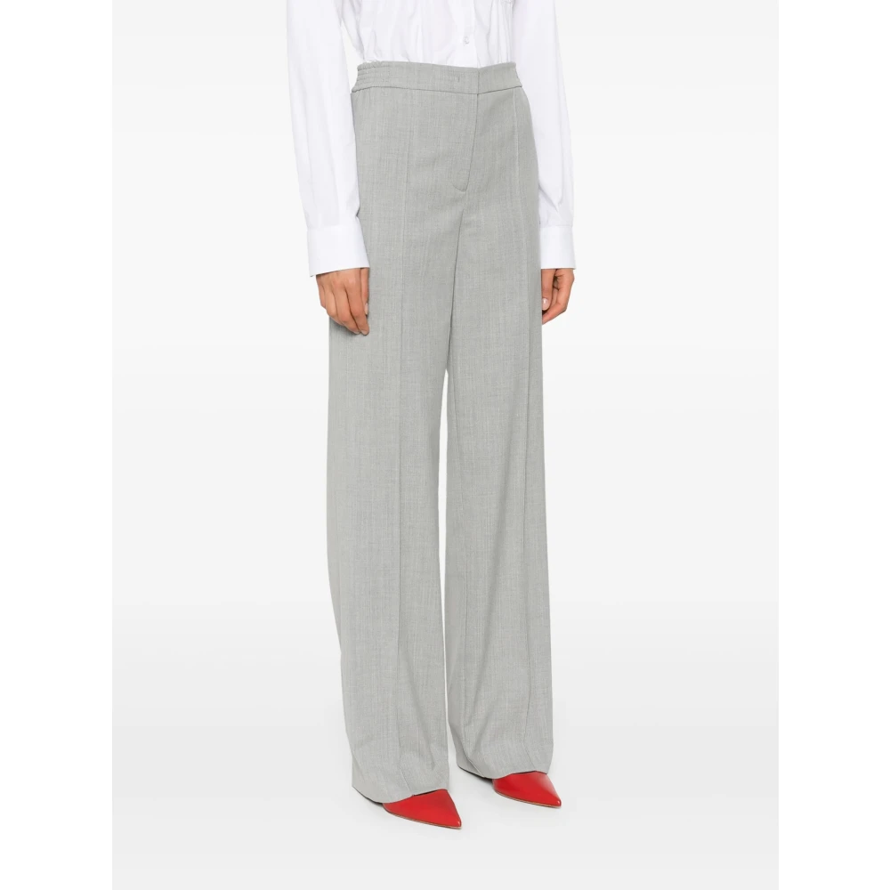 Twinset Melange Grijze Broek Gray Dames