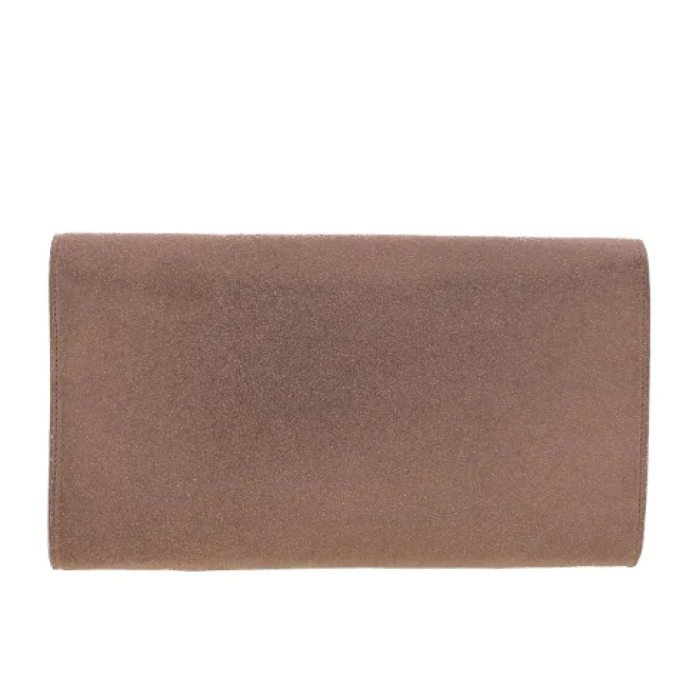 Yves Saint Laurent Vintage Pre-owned Leather clutches Pink Dames