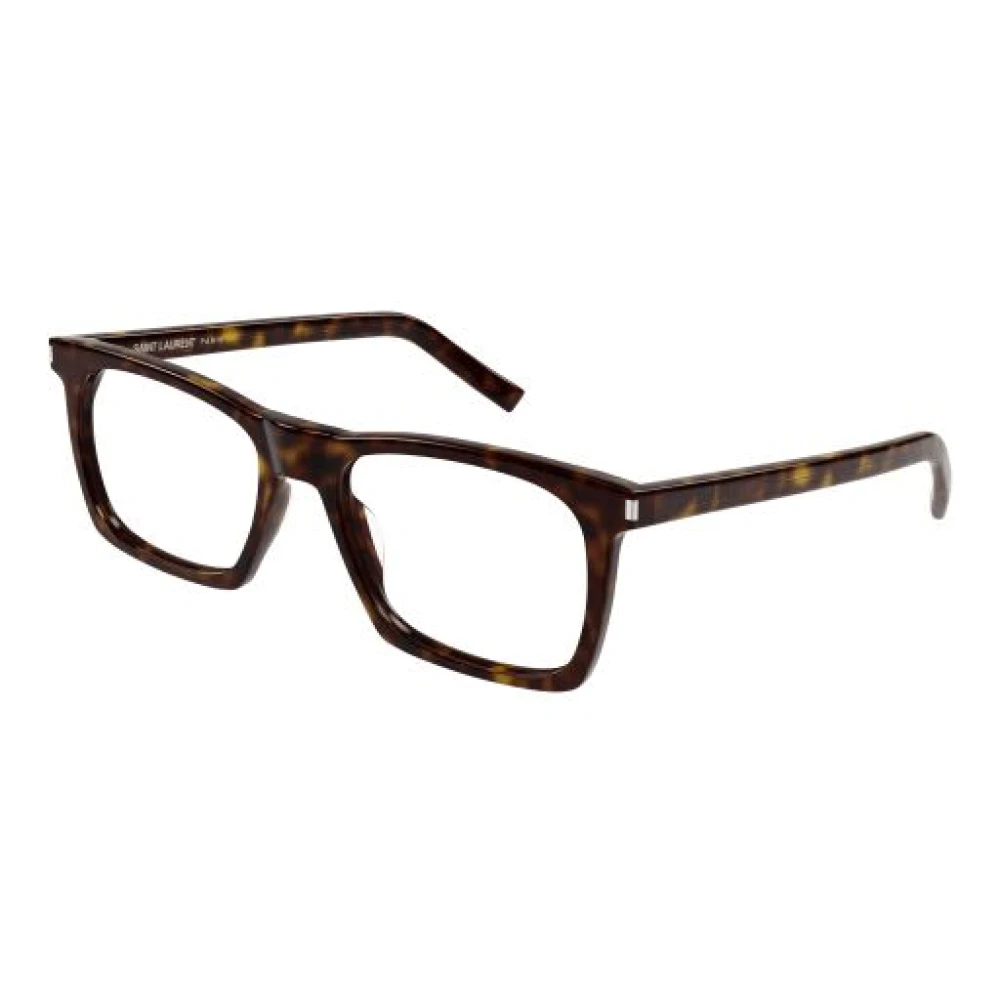 Saint Laurent Klassieke Zwarte Zonnebril Brown Unisex