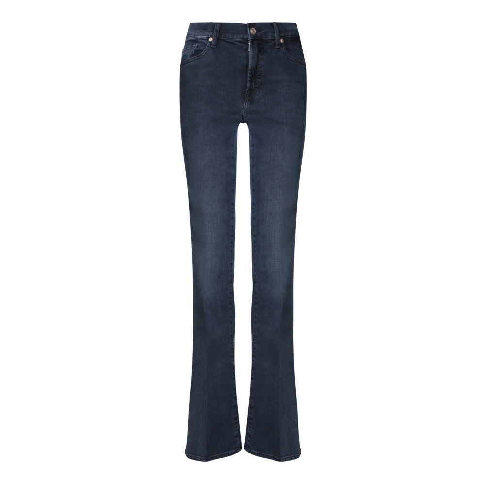 7 For All Mankind Blauwe Jeans Verhoog Je Stijl Blue Dames